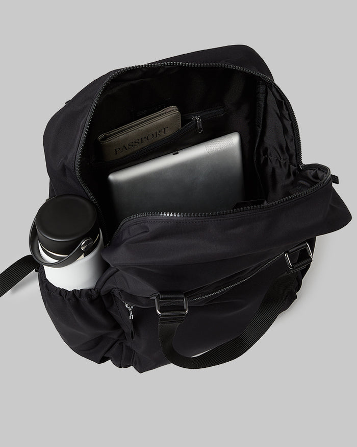 32 Degrees Black_Outdoor Backpack {bottom}{right}