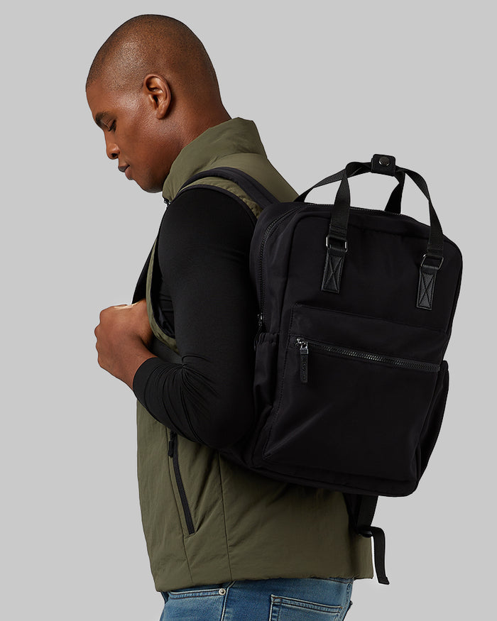 32 Degrees Black_Outdoor Backpack {bottom}{right}