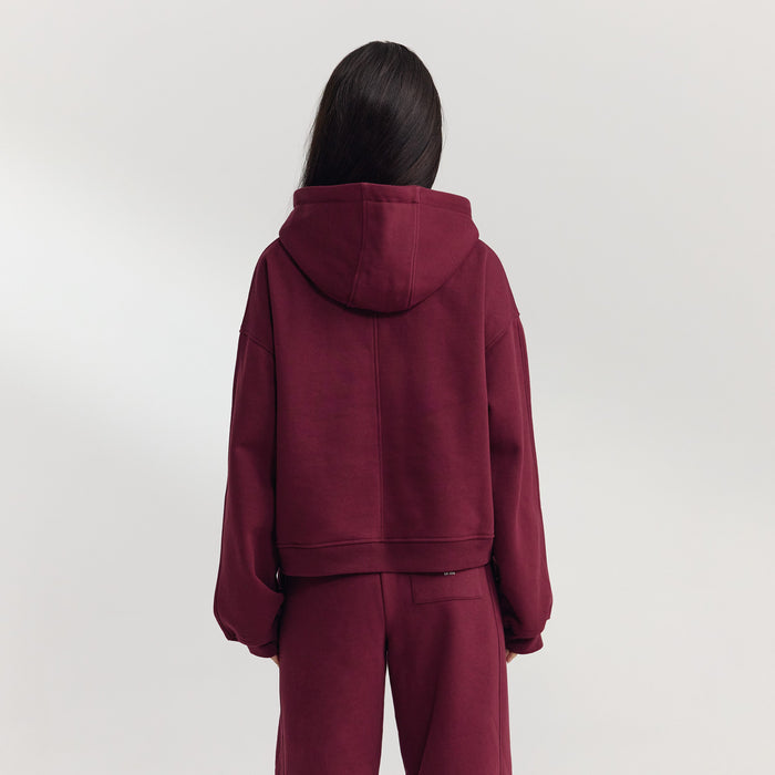 Oversized Hoodie - Cherry Lacquer