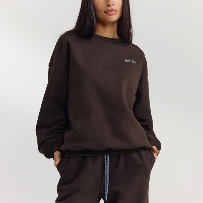 Oversized Jumper - Dark Chocolate