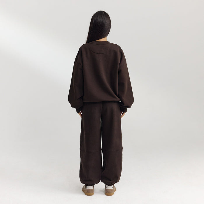 Oversized Jumper - Dark Chocolate