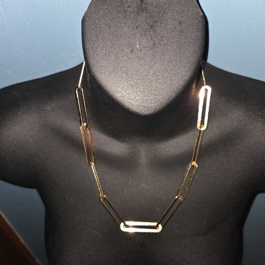 Paperclip type necklace