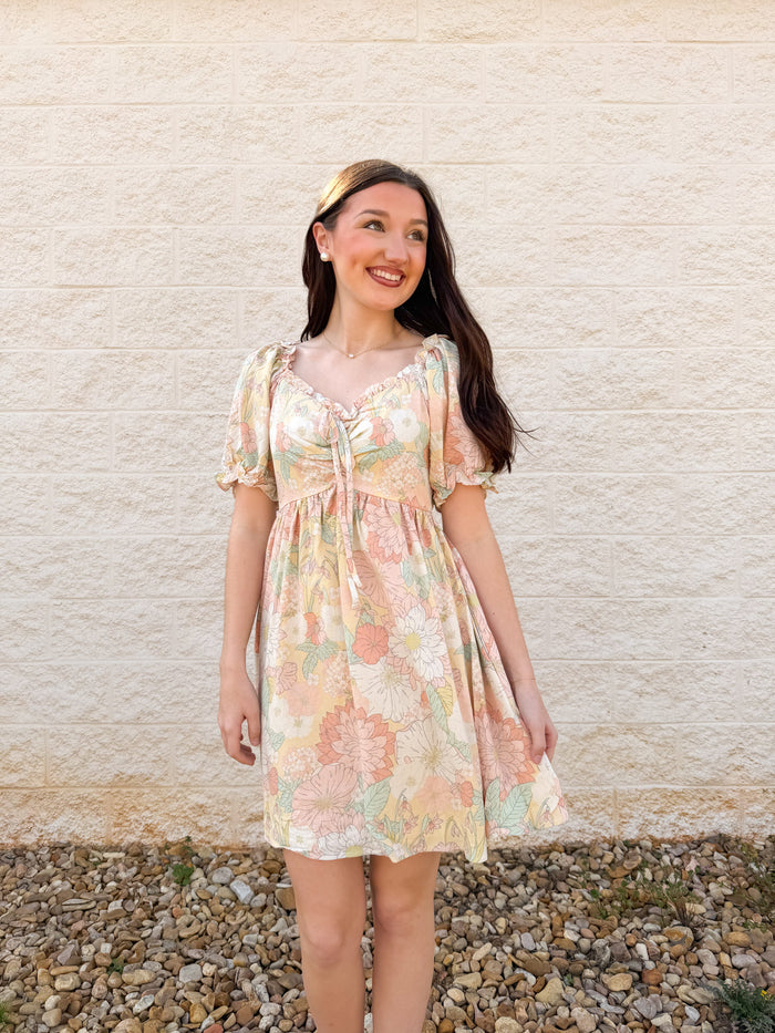 Pastel Dream Floral Dress
