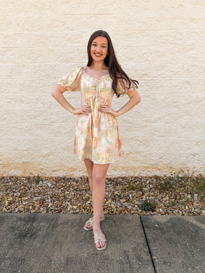 Pastel Dream Floral Dress