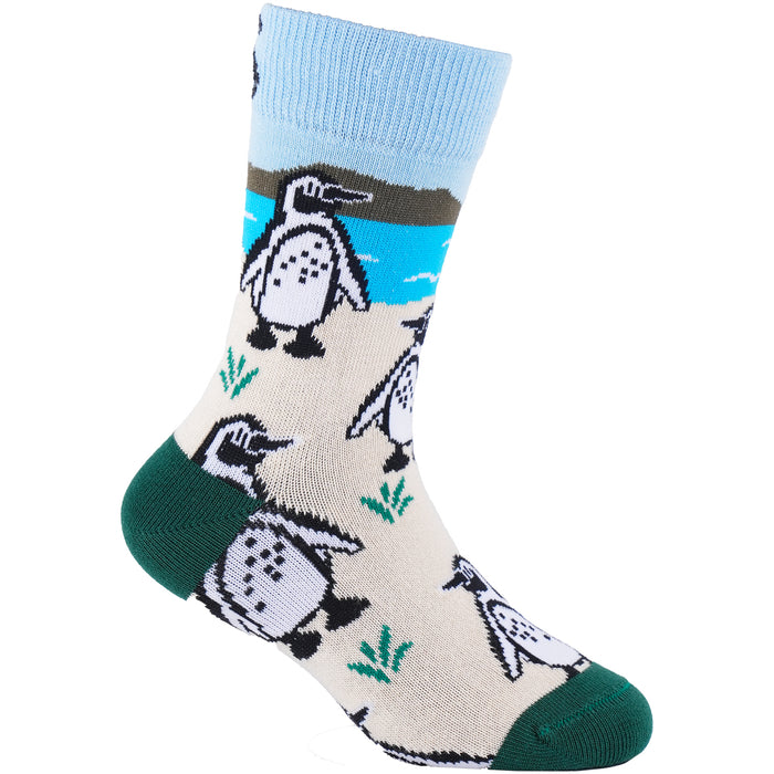 Pengu Party Kids Bamboo Socks