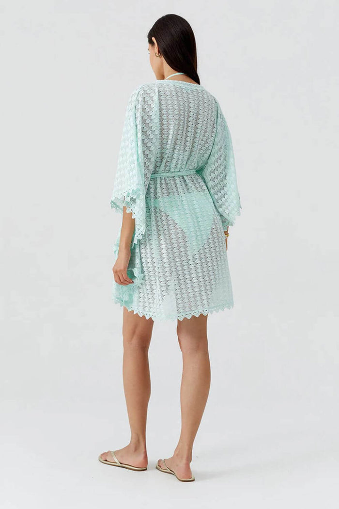 Melissa Odabash Petra Cover Up in Mint