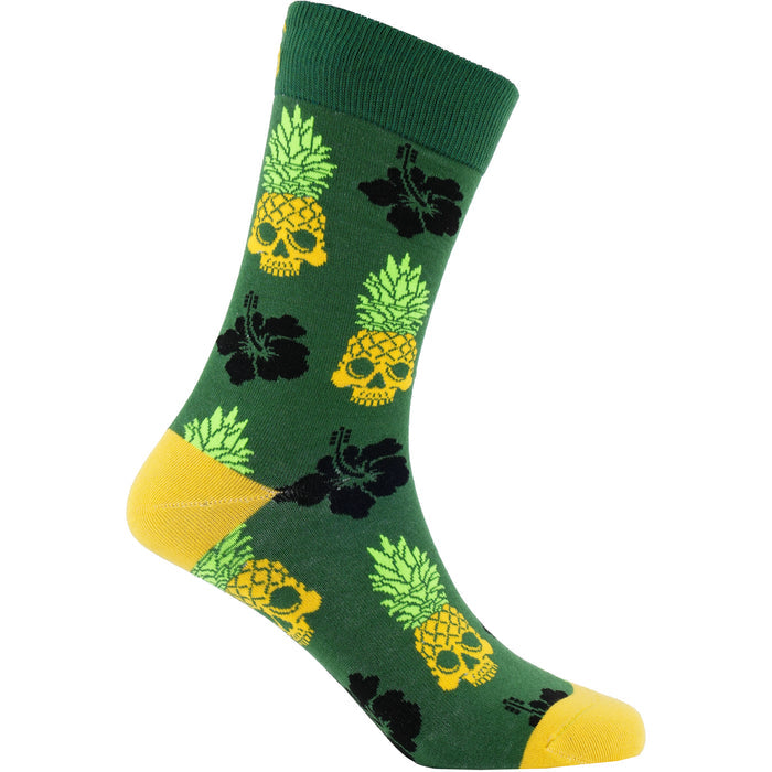 Pineskull Cotton Socks
