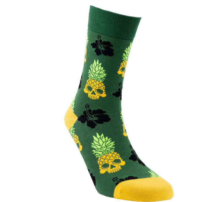 Pineskull Cotton Socks