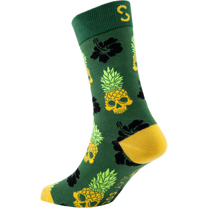 Pineskull Cotton Socks