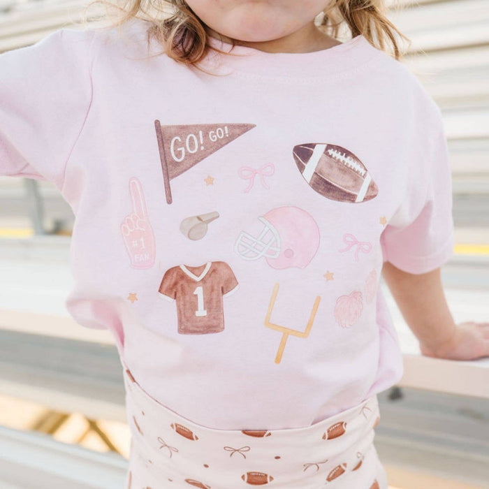 Pink Game Day Short Sleeve T-Shirt