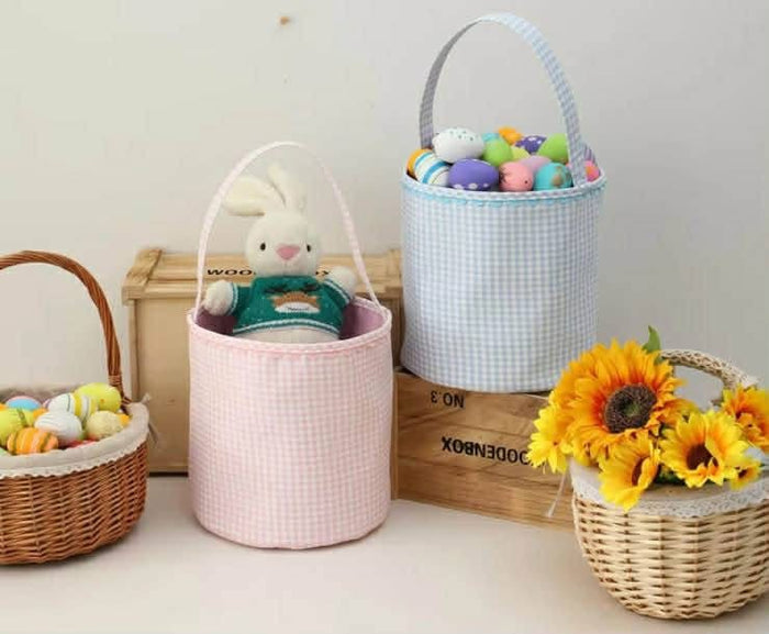 Pink RicRac Easter Basket