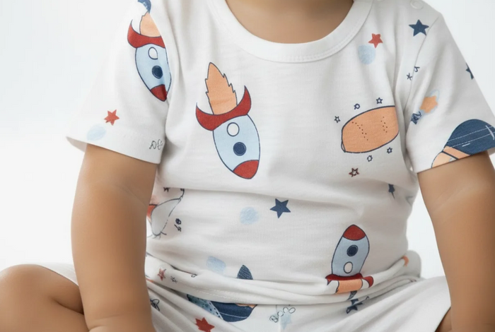 Planet Rocket Two Piece Short Set for Boys image 2