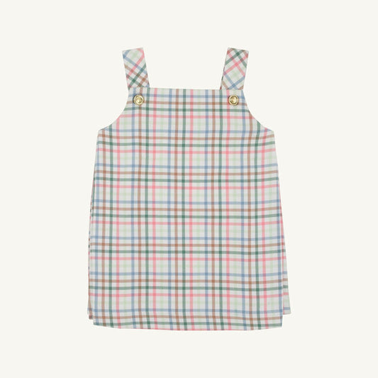 Pleated Ginny Jumper - Manalapan Plaid