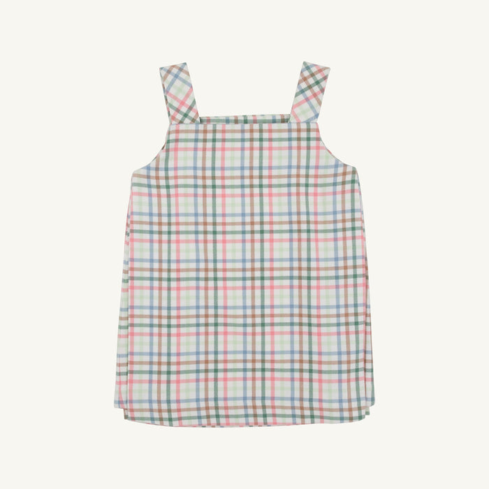 Pleated Ginny Jumper - Manalapan Plaid