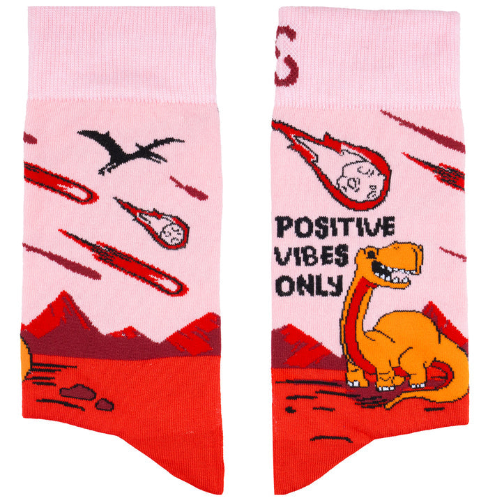 Positive Vibes Cotton Socks
