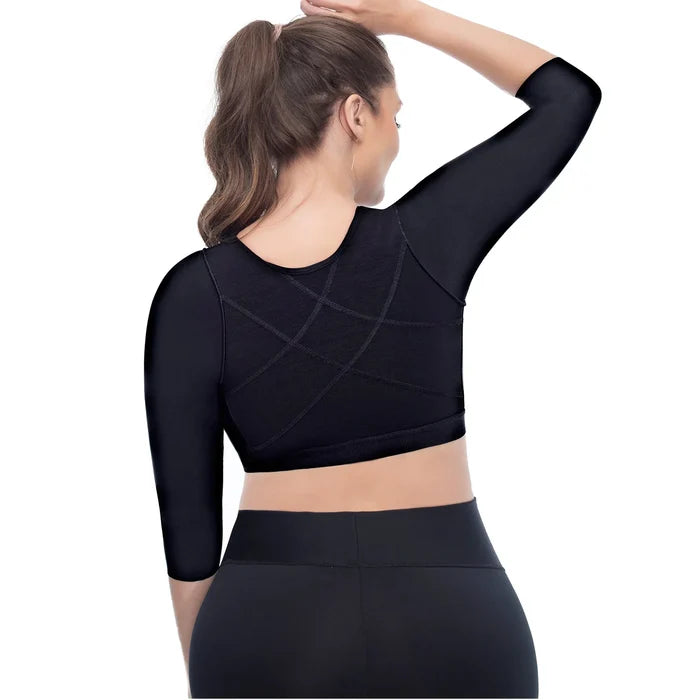Post-Surgery Compression Bra with Sleeves for Women | Supportive Recovery Shapewear