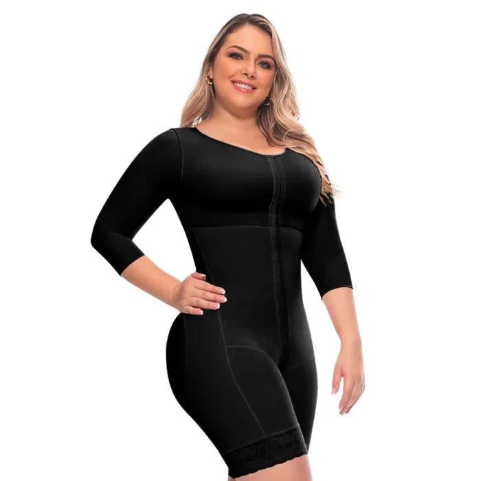 Post-Surgery Guitar-Shaped Shapewear with Built-In Bra for Women | Powernet Compression Bodysuit