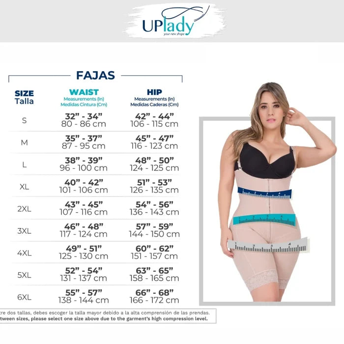 Post-Surgery Guitar-Shaped Shapewear with Built-In Bra for Women | Powernet Compression Bodysuit