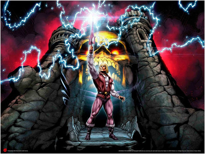 Prince Adam Calls Upon The Power Of Grayskull - Toy Variant - Mad Duck Posters
