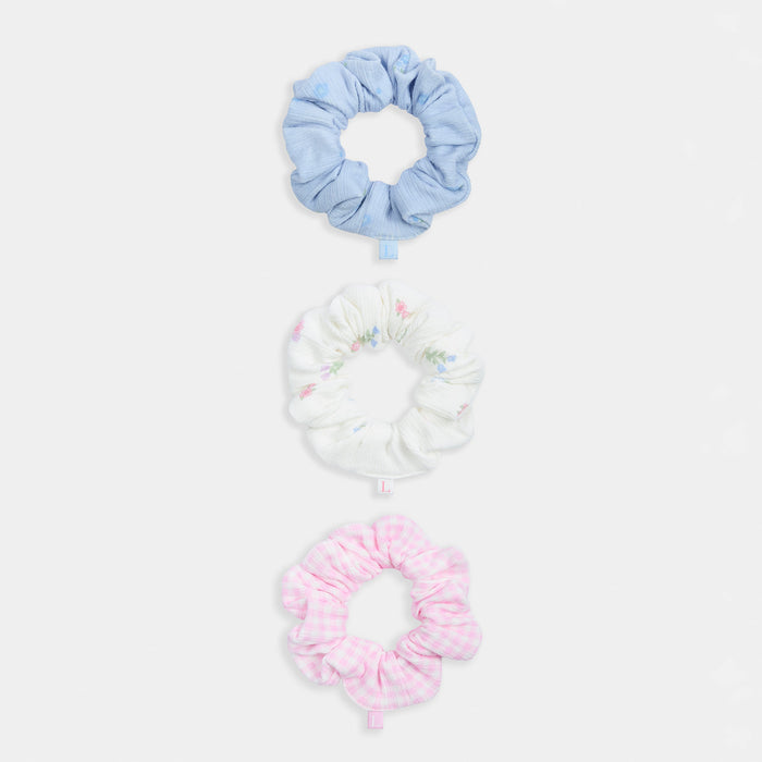 Printed Scrunchies (3-Pack) - Multi