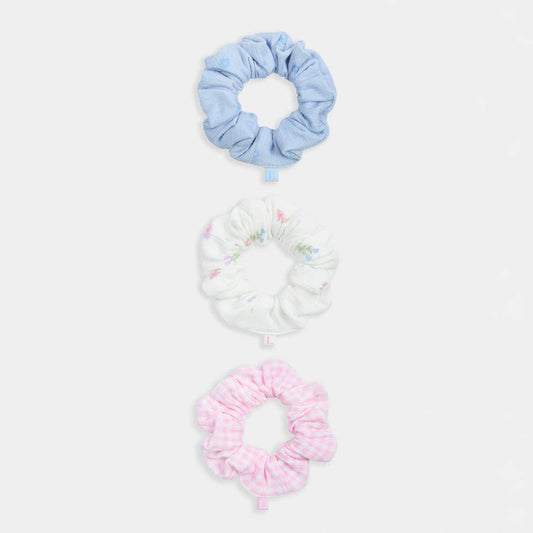 Printed Scrunchies (3-Pack) - Multi