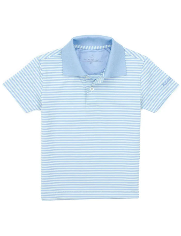 Properly Tied Boys Dallas Polo - Breeze