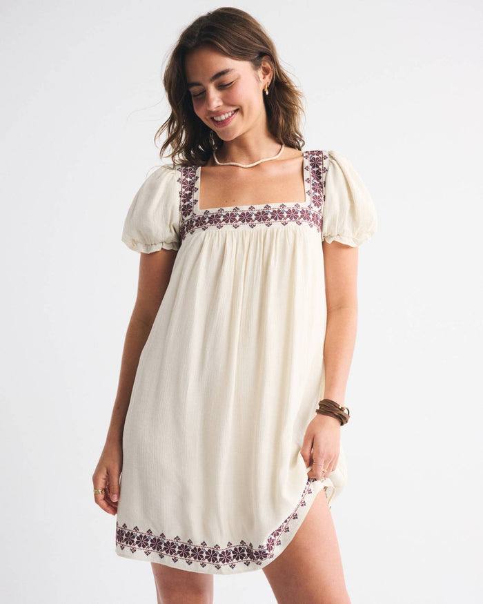 XS / CREAM EMBROIDEREDpattern3 / Regular