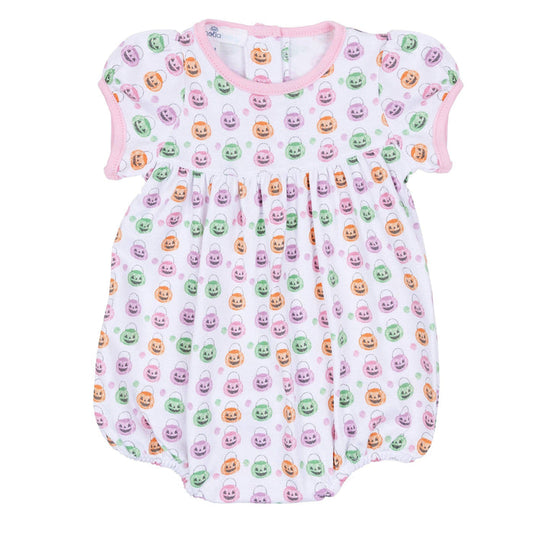 Pumpkin Party Print Short Sleeve Bubble