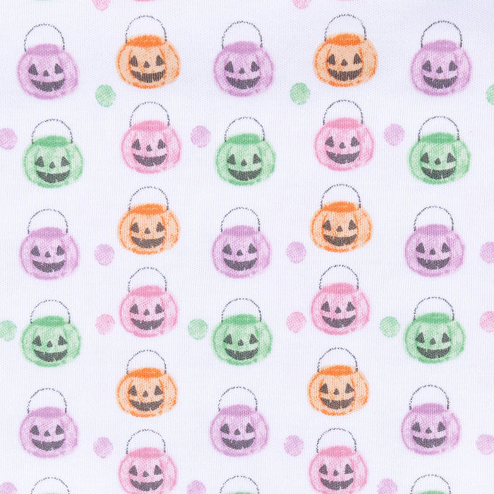 Pumpkin Party Print Short Sleeve Bubble