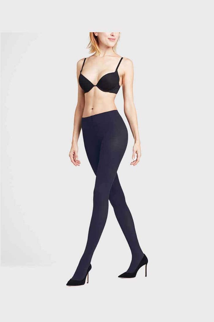 Falke Pure Matt 50 DEN Color: Marine Size: S at Petticoat Lane  Greenwich, CT