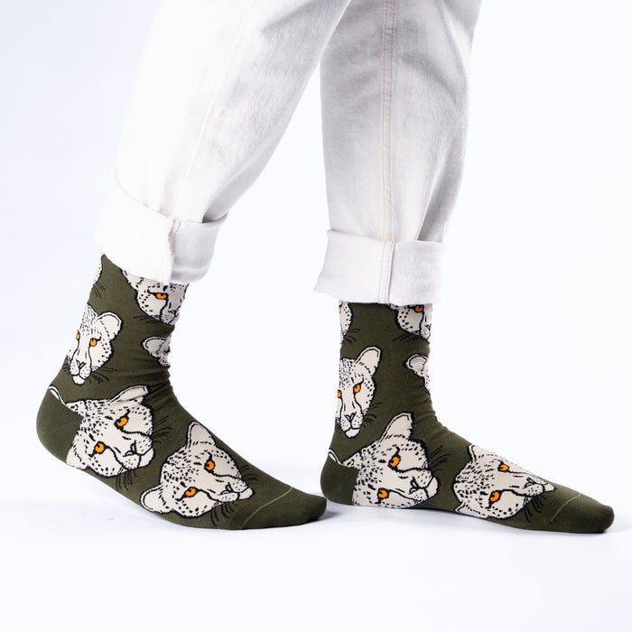 Quick Cat Cotton Socks