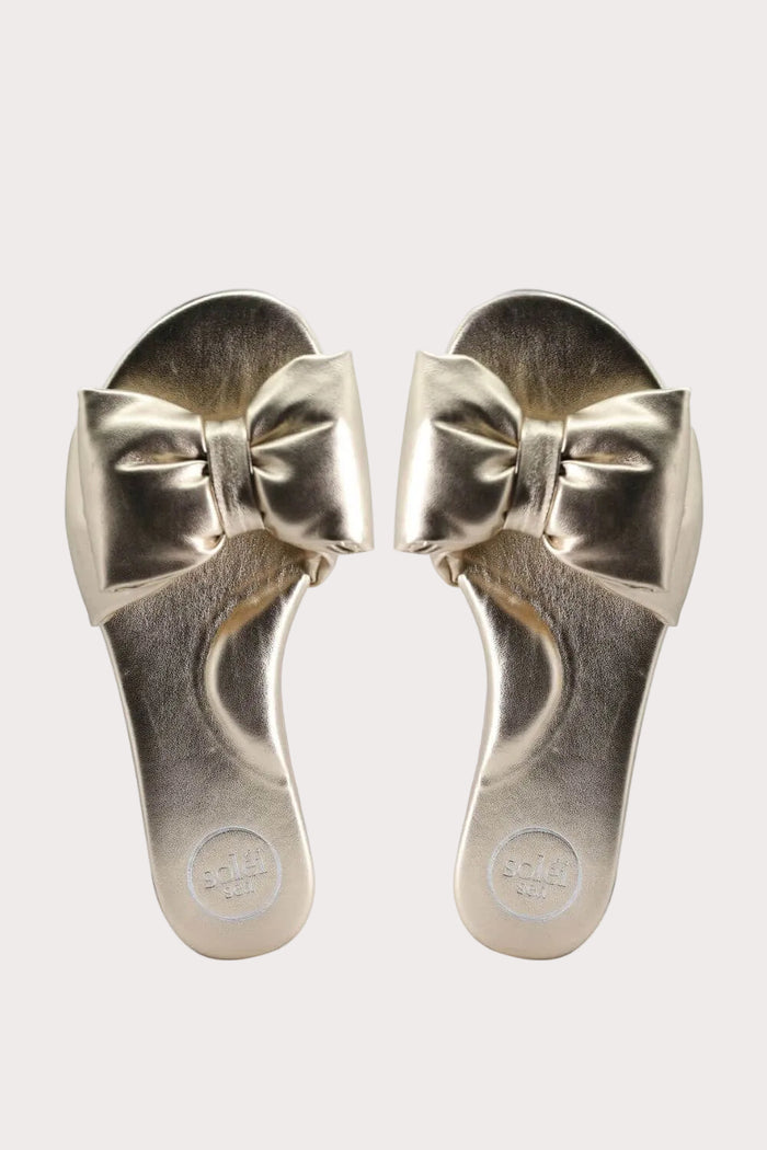 Solei Sea Rafie Bow Sandal