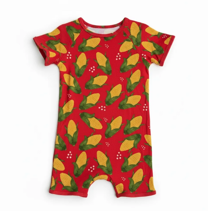 Red Corn Bamboo Viscose Bodysuit image 3