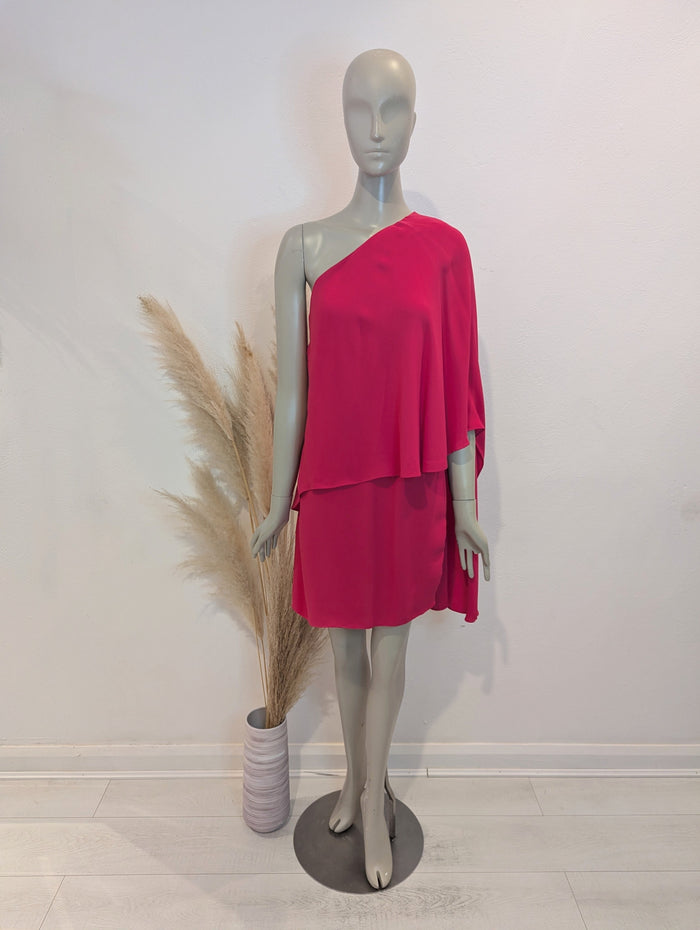 Reiss Pink One Shoulder 12 NWT