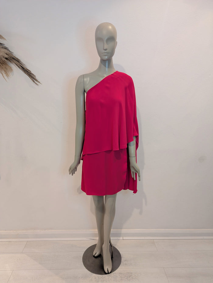 Reiss Pink One Shoulder 12 NWT