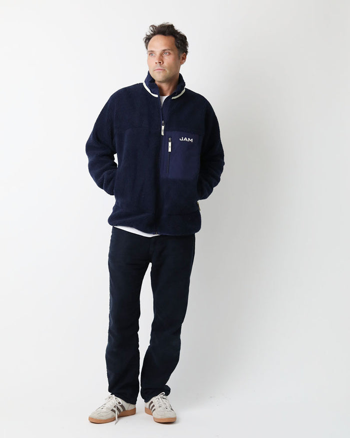Rockaway Fleece | Navy