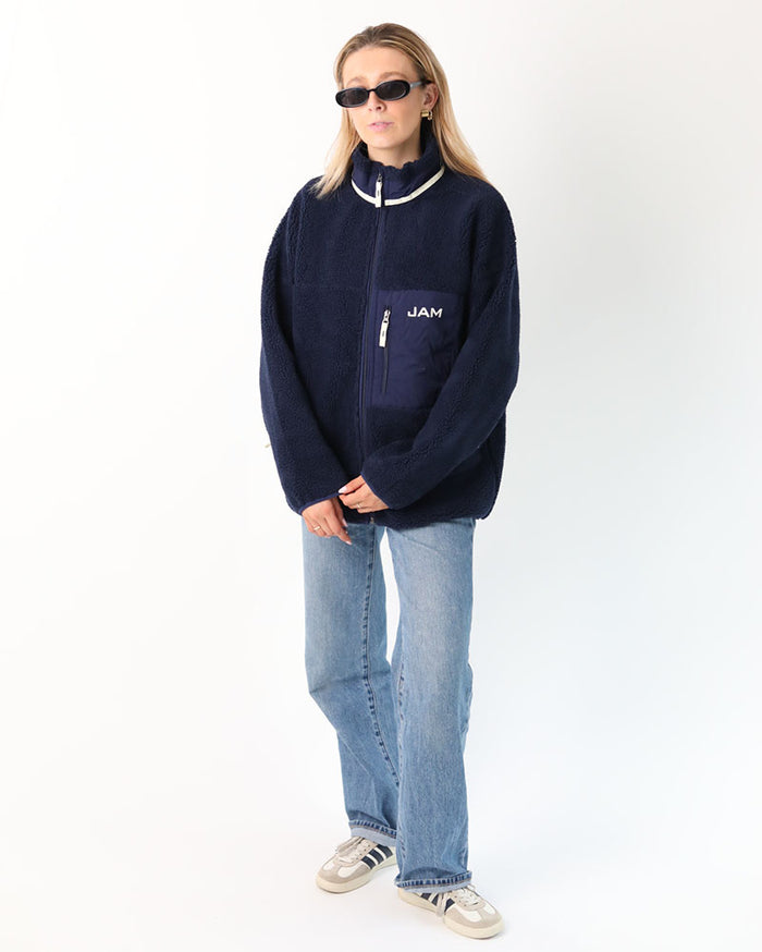 Rockaway Fleece | Navy