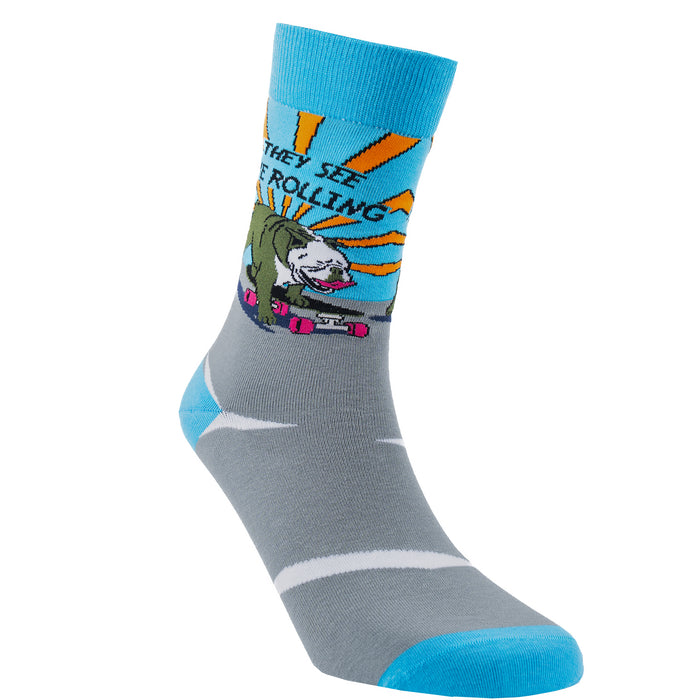 Rolling Cotton Socks