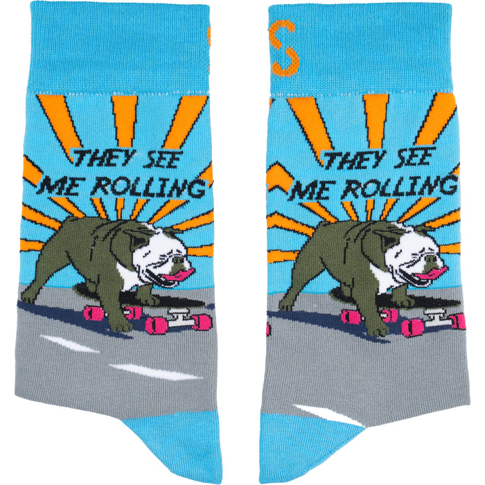 Rolling Cotton Socks