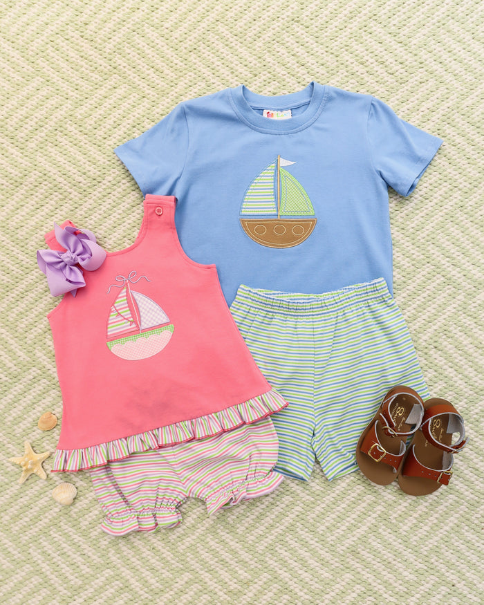 Sailin' Away Swing Back Bloomer Set