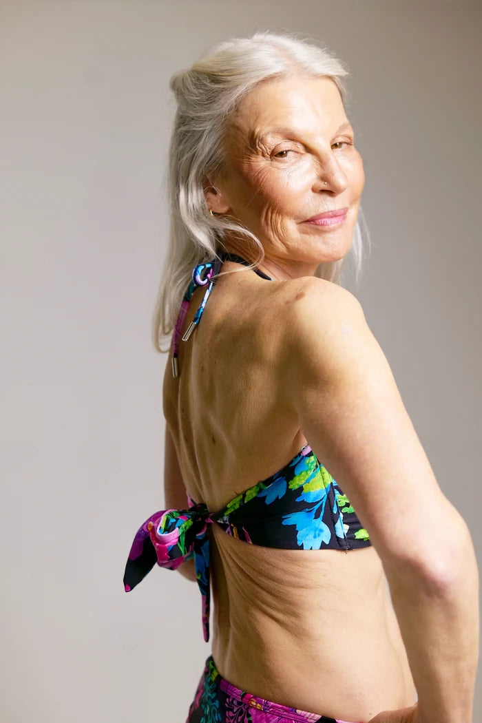 (Sample Sale) The Butterfly Bikini Top With Back Tie