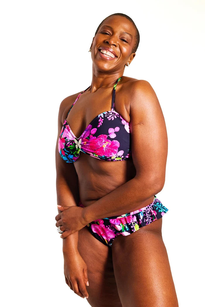 (Sample Sale) The Butterfly Bikini Top With Back Tie