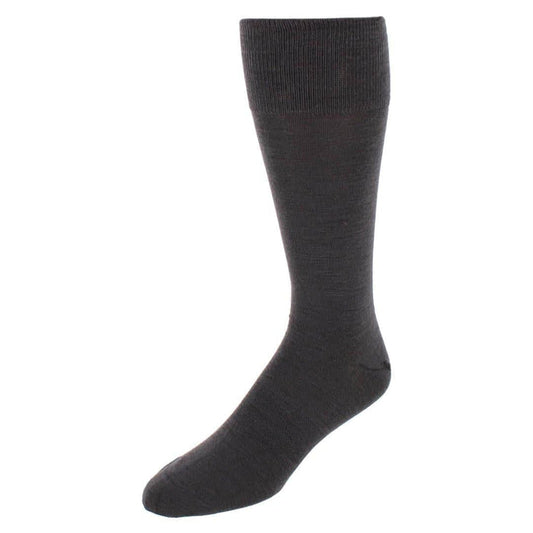 Santana Solid Colored Mid-Calf Merino Wool Socks (1 Pair)