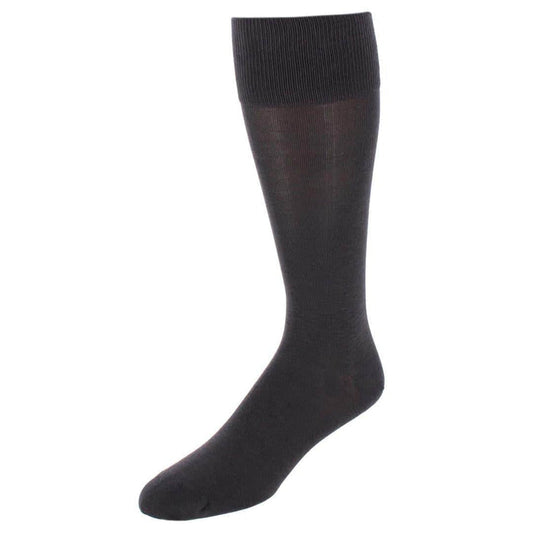 Sasha Solid Colored Mid-Calf Pima Cotton Socks (1 Pair)