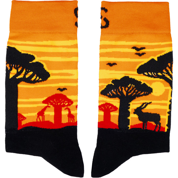 Savannah Sunset Bamboo Socks
