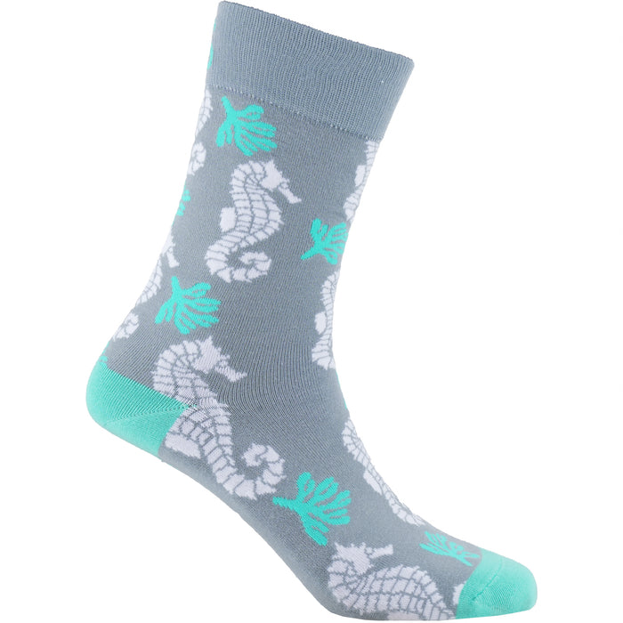 Sea Horses Bamboo Socks