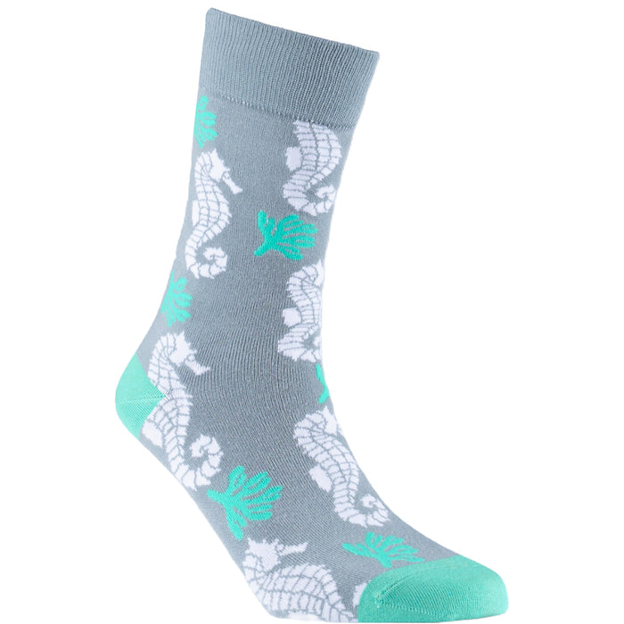 Sea Horses Bamboo Socks