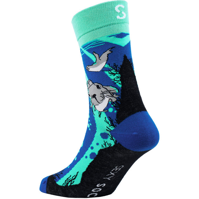 Seal Party Bamboo Socks