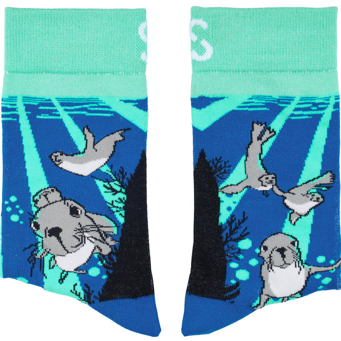Seal Party Bamboo Socks