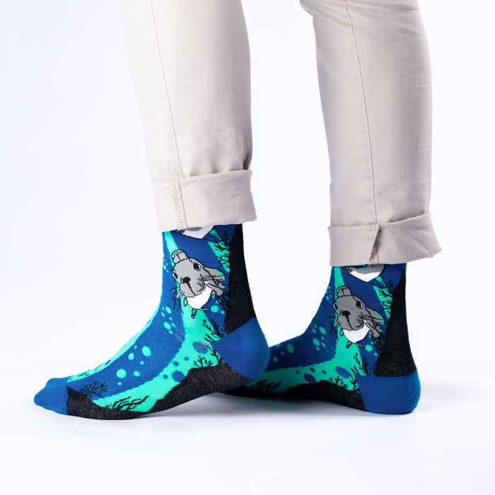 Seal Party Bamboo Socks